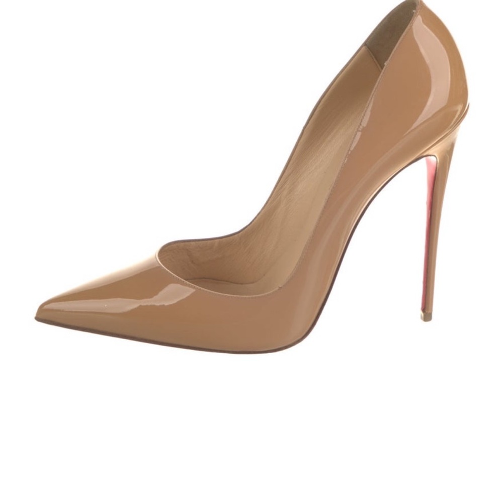 Christian Louboutin Tan High Heel Stilettos